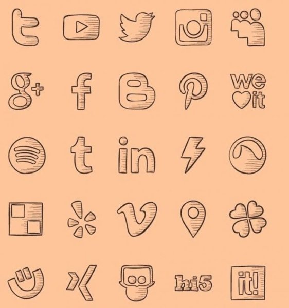 Значки рисунки