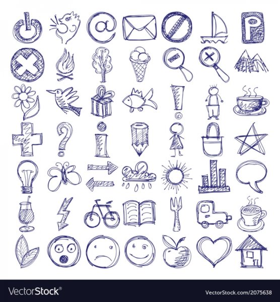 Рисунки символами