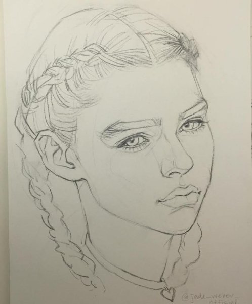 Портрет карандашом для начинающих