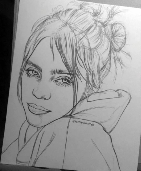 Билли рисунок карандашом