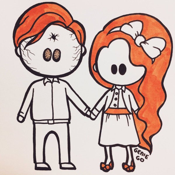 Рисунок семьи для срисовки