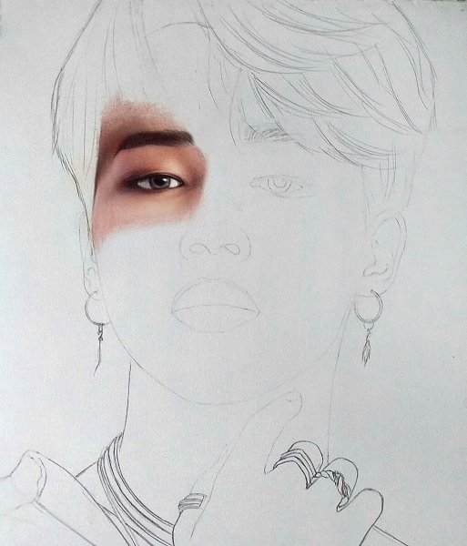 Рисунки Чимина из BTS