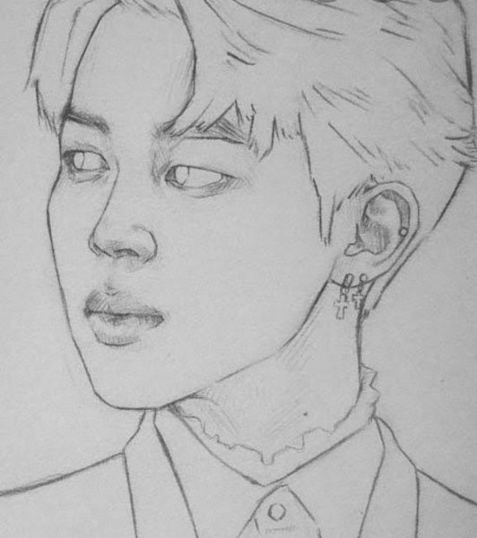 БТС зарисовки Чимин