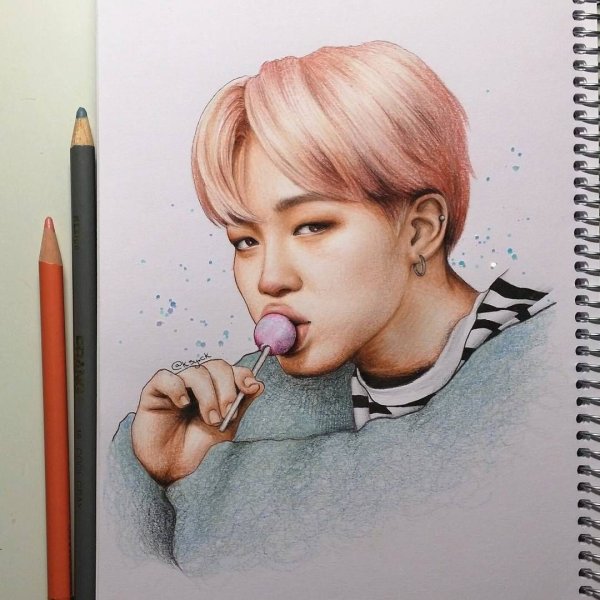 Портреты БТС Чимин