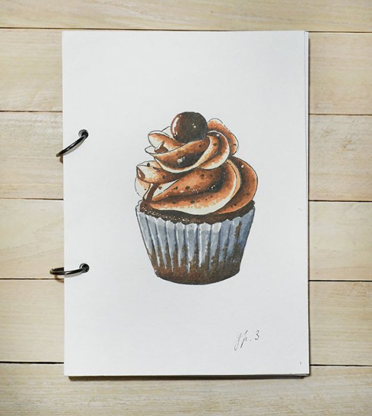 Рисунки для скетчбука легкие еда