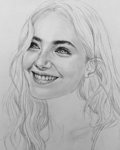 Улыбка нарисованная