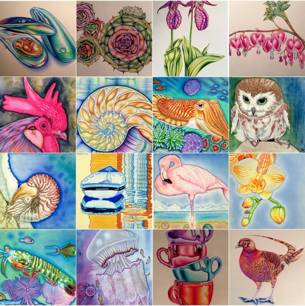 Коллаж рисование