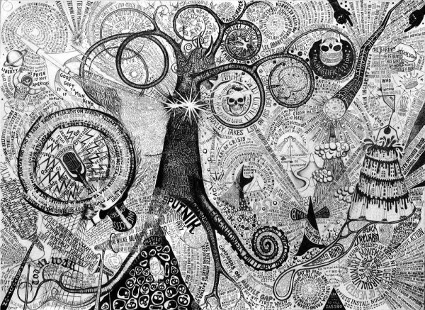 Коллаж рисовать