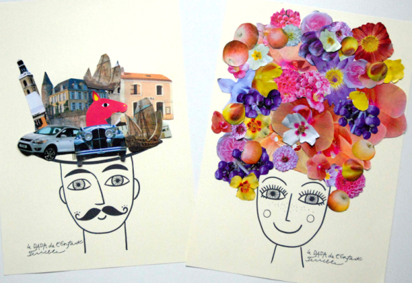 Коллажная техника рисования