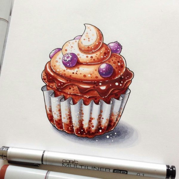 Рисунок роллов для срисовки