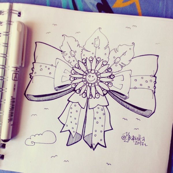 Рисунки для скетчбука для срисовки