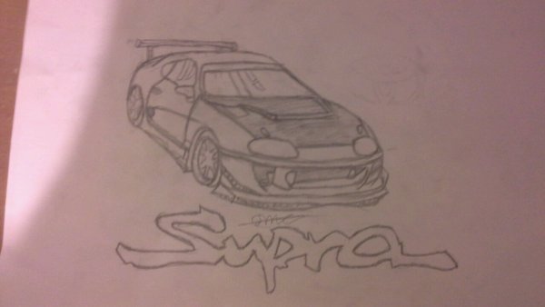 Нарисовать супру карандашом поэтапно