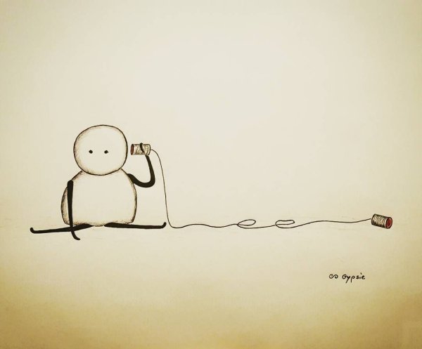 Депрессия для срисовки