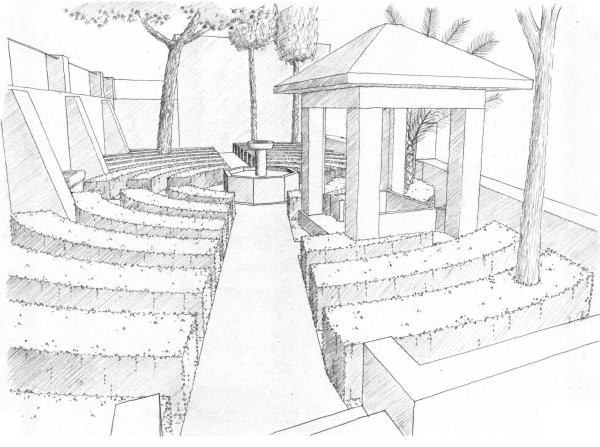 Организация архитектурно-ландшафтного пространства