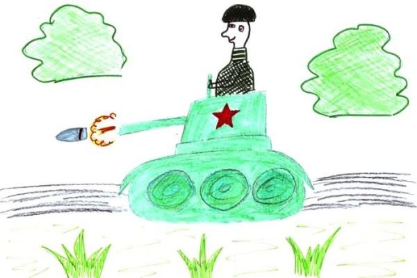 День героев Отечества рисунки