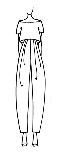 Эскизы одежды