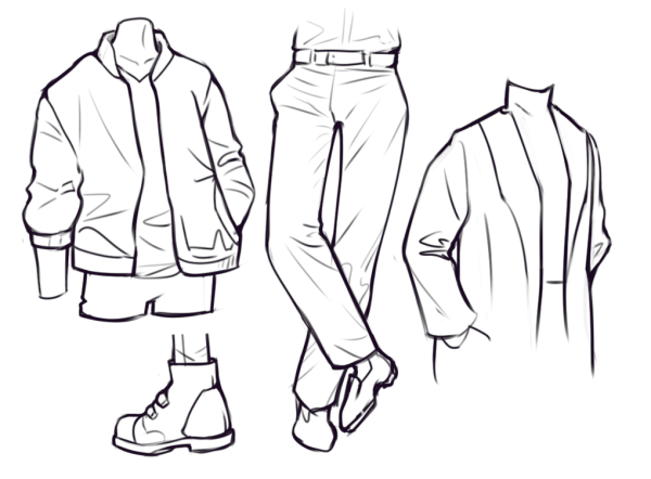 Эскиз спортивного костюма
