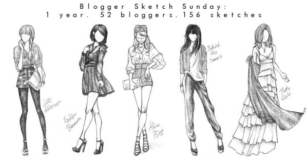 Рисунки человека в разных позах в одежде