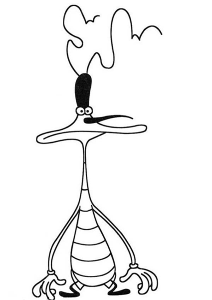 Рисунок таракана для срисовки легко