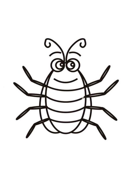 Таракан карандашом