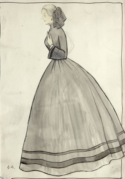 Парадный портрет в графике