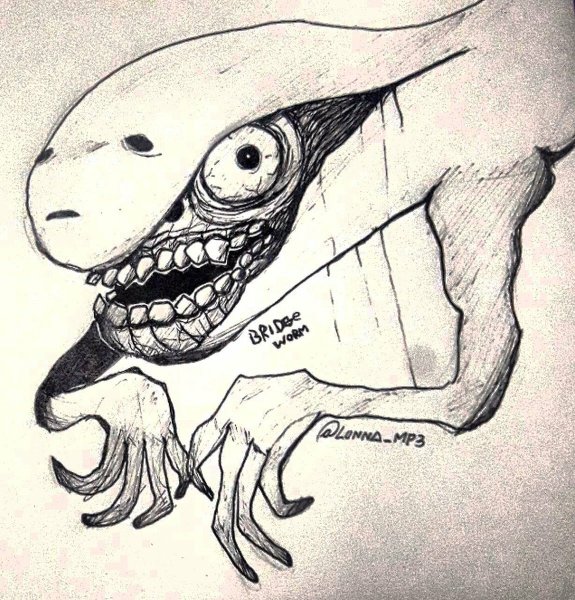 Скульптура SCP 173 рисунок