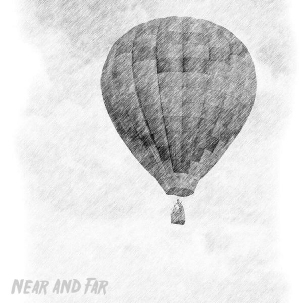 Воздушный шар раскраска