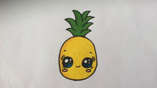 Милый ананас с глазками