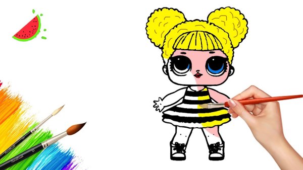 Рисование для детей ЛОЛ