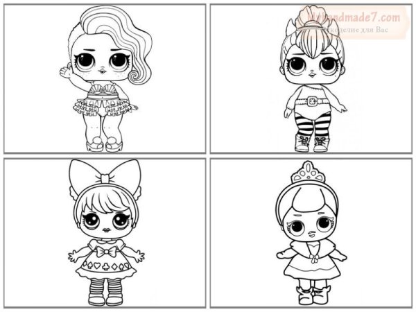 Рисунки ЛОЛ по этапам