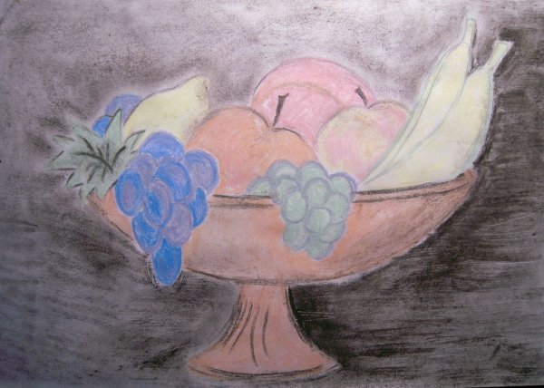 Натюрморт школьные принадлежности