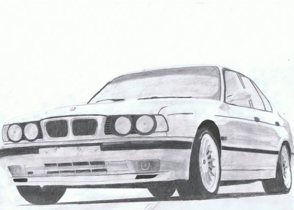 BMW е34 карандаш