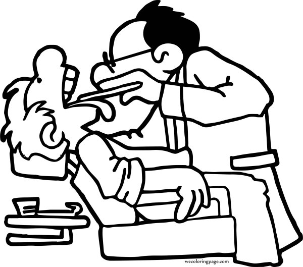 Раскраска врач хирург