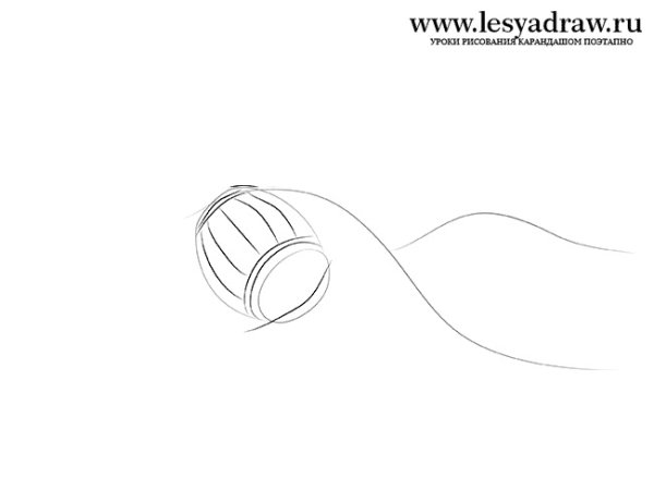 Сказка о царе Салтане раскраска бочка