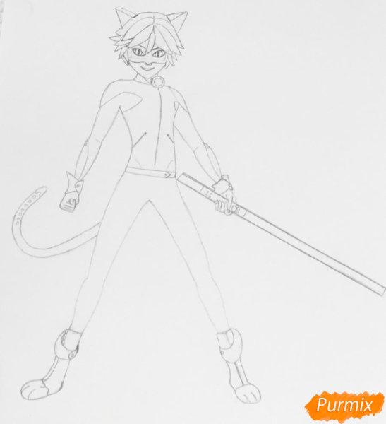 Супер кот для рисования