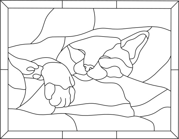 Эскиз витража