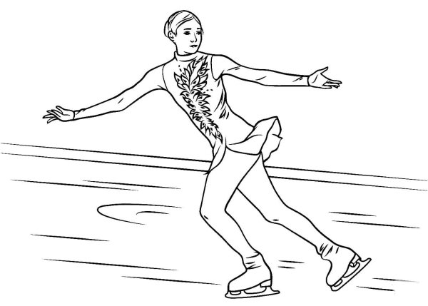 Поэтапное рисование спорт