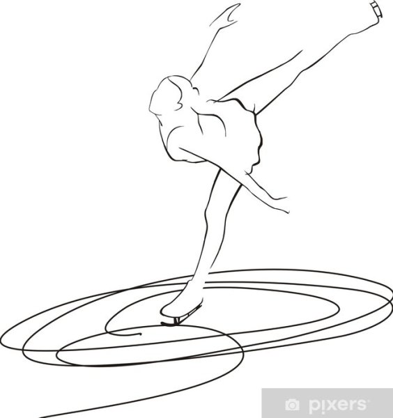 Фигурист рисунок