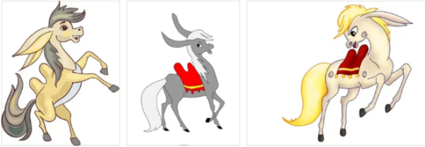 Герои сказки конек горбунок