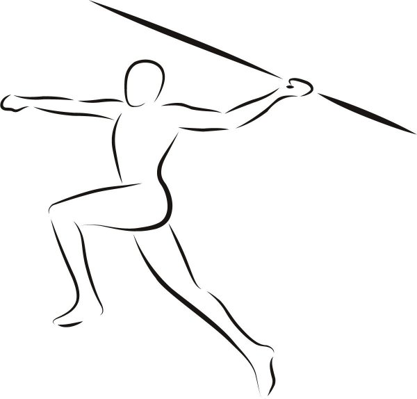 Рисунок на тему легкая атлетика