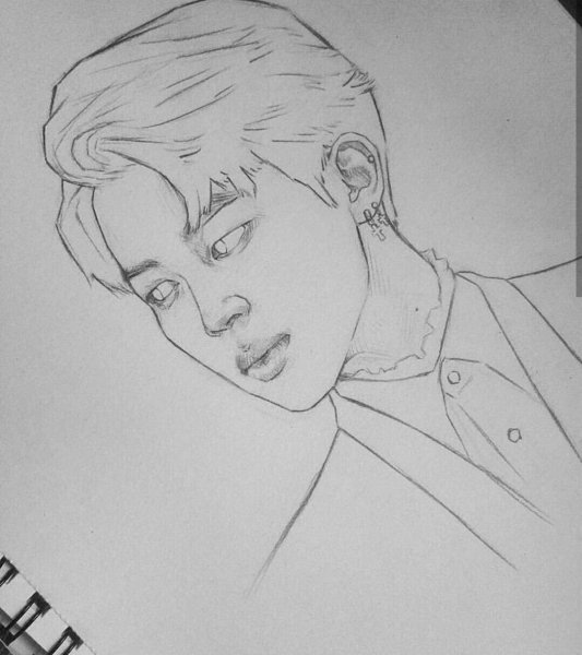 БТС для срисовки Чимин