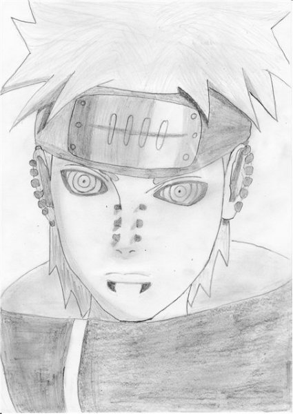 Персонажи Наруто рисунки Пейн