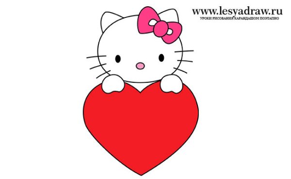 Нарисовать валентинку