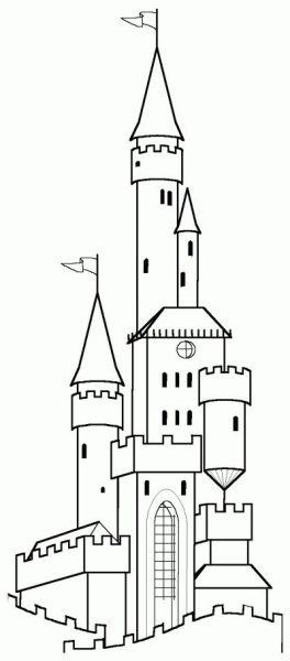 Раскраска башня