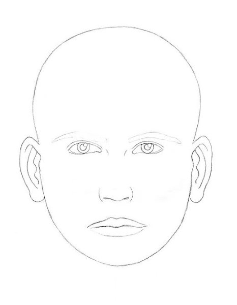 Портрет мальчика карандашом