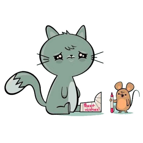 Картинки для срисовки легкие котики