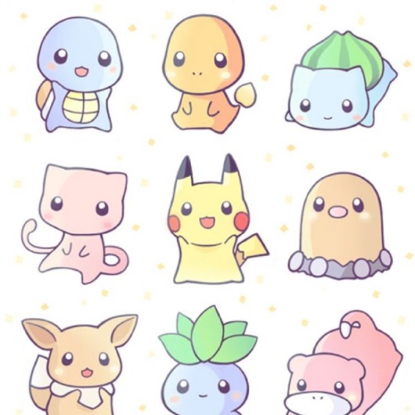 Милые маленькие рисунки для срисовки