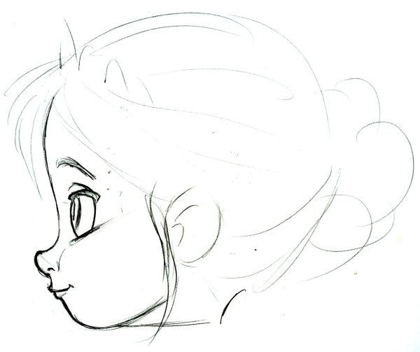 Лицо для срисовки