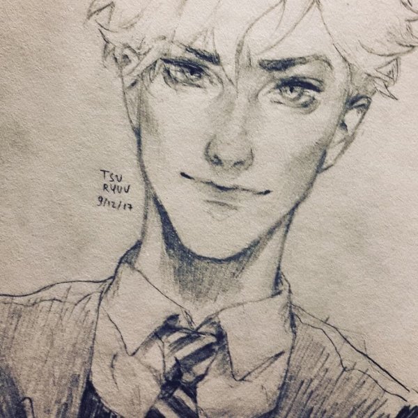 Портрет Драко Малфоя