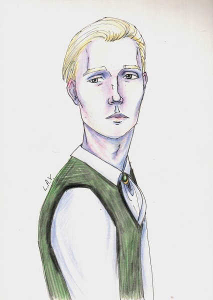 Нарисовать портрет Драко Малфоя